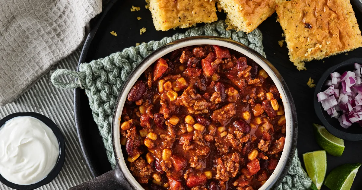 Santa Fe Beef & Corn Chili | Beef Loving Texans | Beef Loving Texans is your one-stop information ce